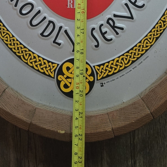 George Killian's Beer Barrrl Framed Tin Sign - Rare Vintage EUC - Picture 3 of 4